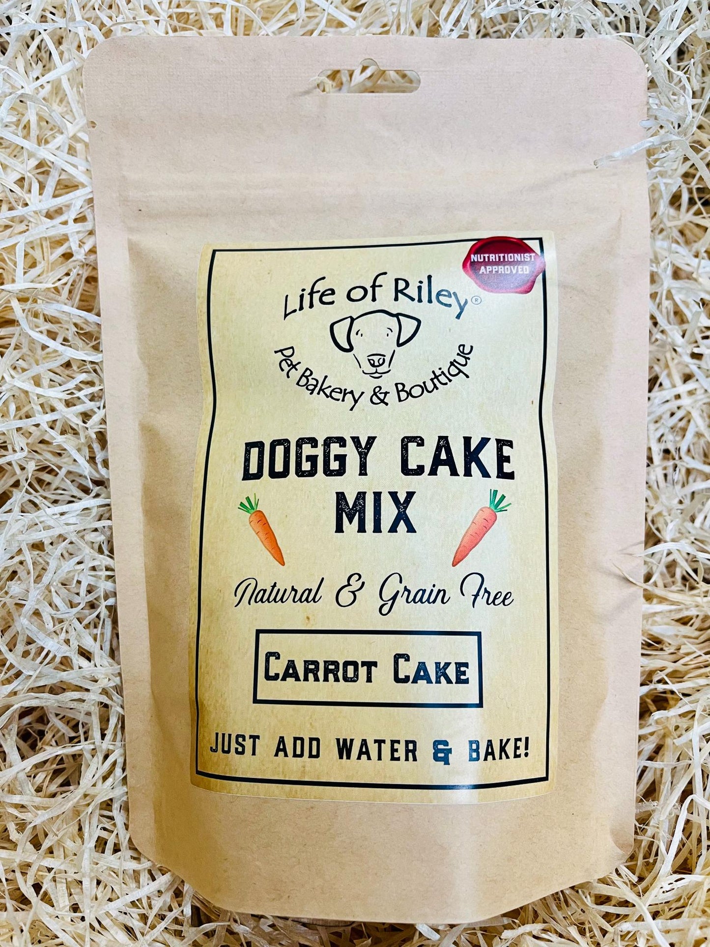 Carrot Cake Dog Cake Mix