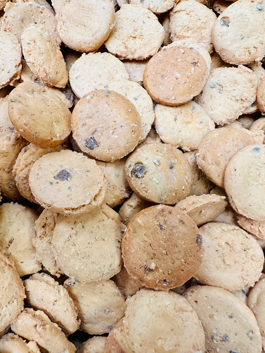 Mini Peanut Butter & Carob Cookies - NEW & IMPROVED