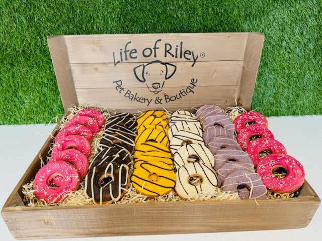 1/2 Price Sale - Old Style Doggy Doughnut - Grain Free Natural Dog Treat Biscuit