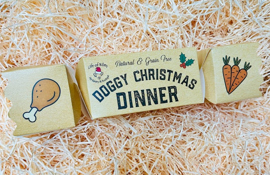 Doggy Christmas Roast Dinner Cracker