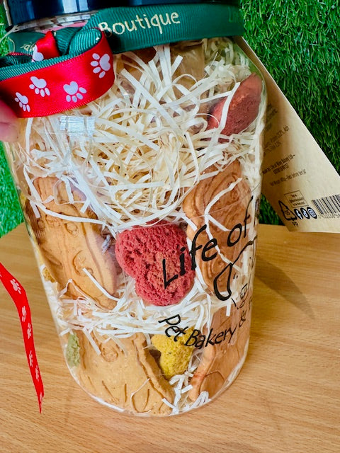 Premium Dogvent! Giant Doggy Advent Calendar Jar