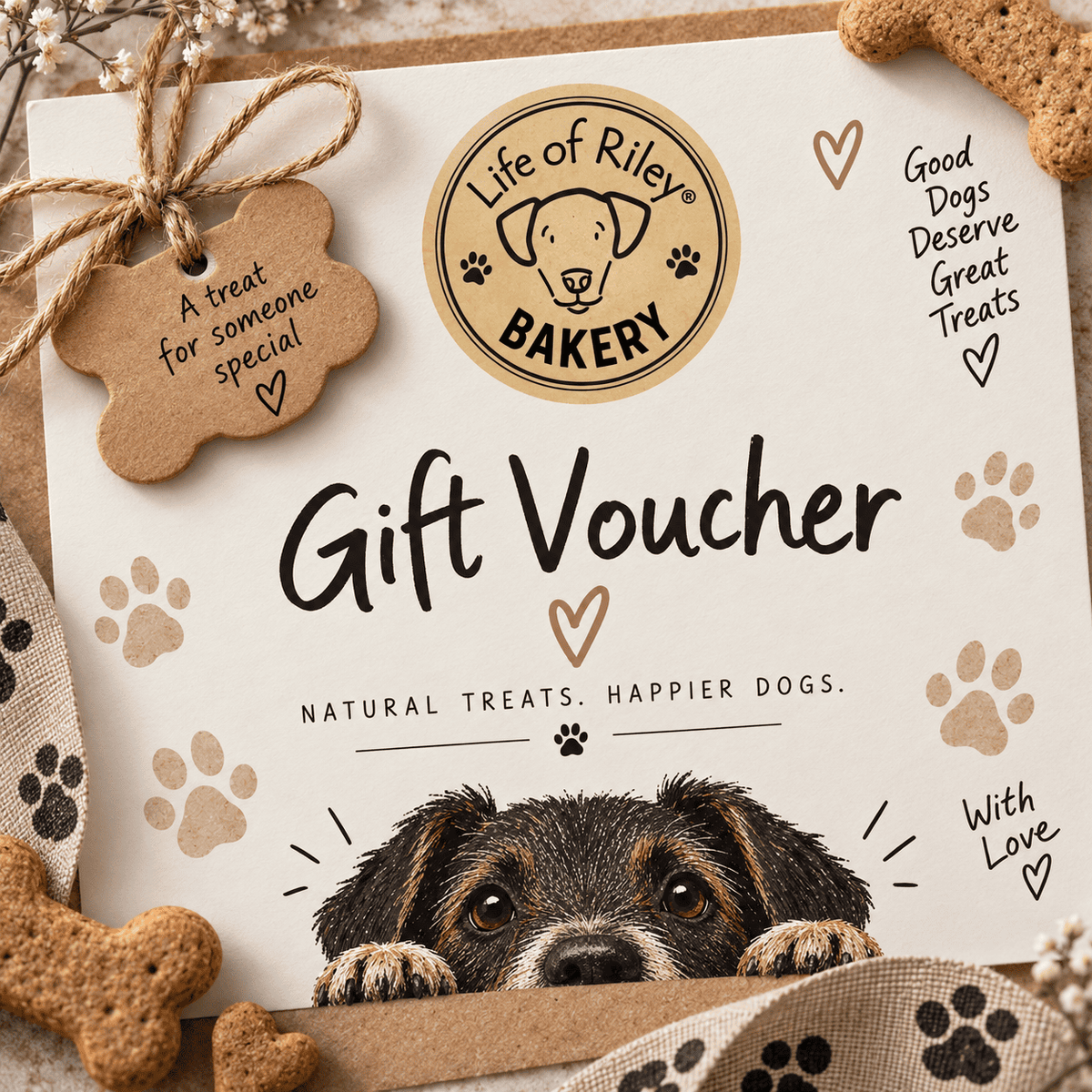 Gift Voucher - The Gift that they can choose!