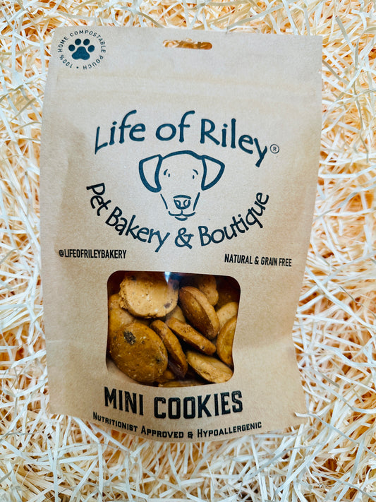 Mini Peanut Butter & Carob Cookies - NEW & IMPROVED