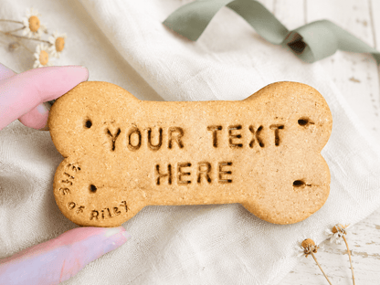 Personalised Biscuit Bones - 15 Bones - Perfect for Pawties!