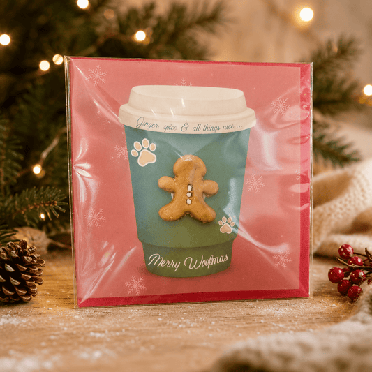 'Treatings' Greetings Card - Festive Edition - 2 Designs