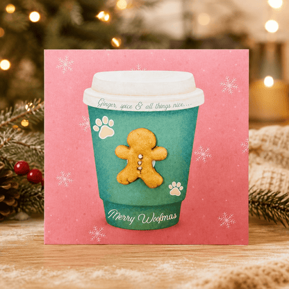 'Treatings' Greetings Card - Festive Edition - 2 Designs