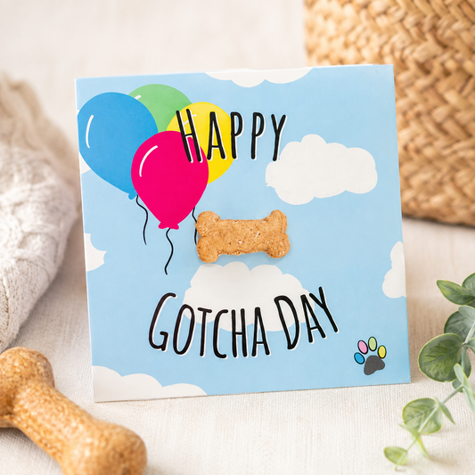 'Treatings' Card - Happy Gotcha Day Card
