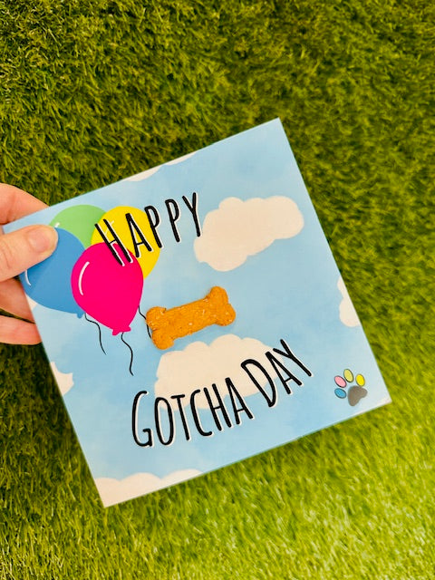'Treatings' Card - Happy Gotcha Day Card