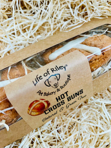 Hot Cross Bun Box - Natural Grain Free Easter Dog Treats