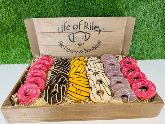1/2 Price Sale - Old Style Doggy Doughnut - Grain Free Natural Dog Treat Biscuit