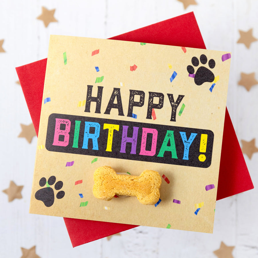Happy Birthday 'Treatings' Card