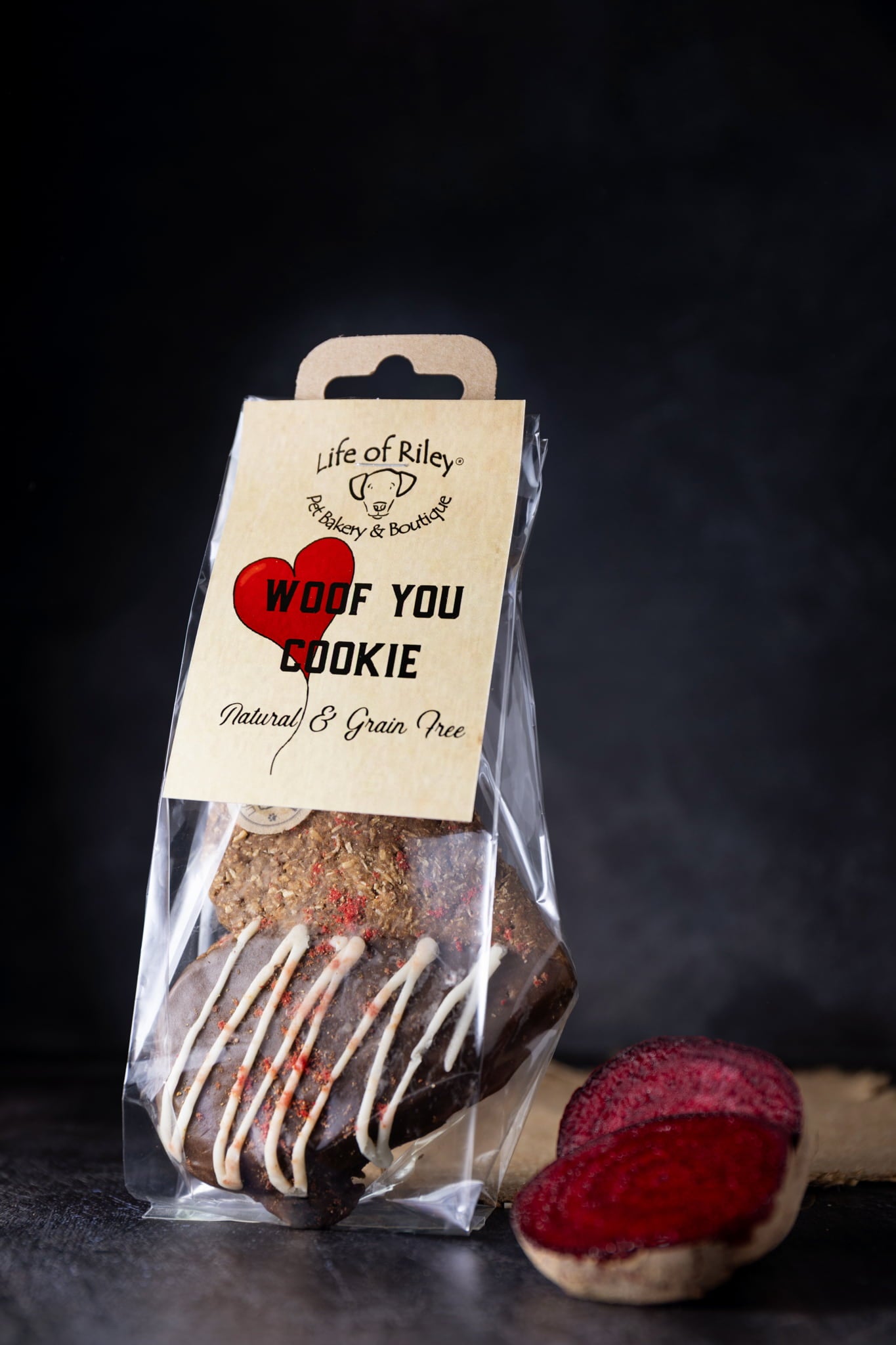 Woof You Doggy Cookie