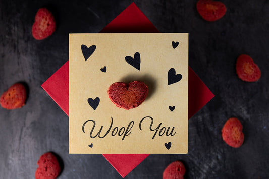 'Treatings' Card - Woof You Edition