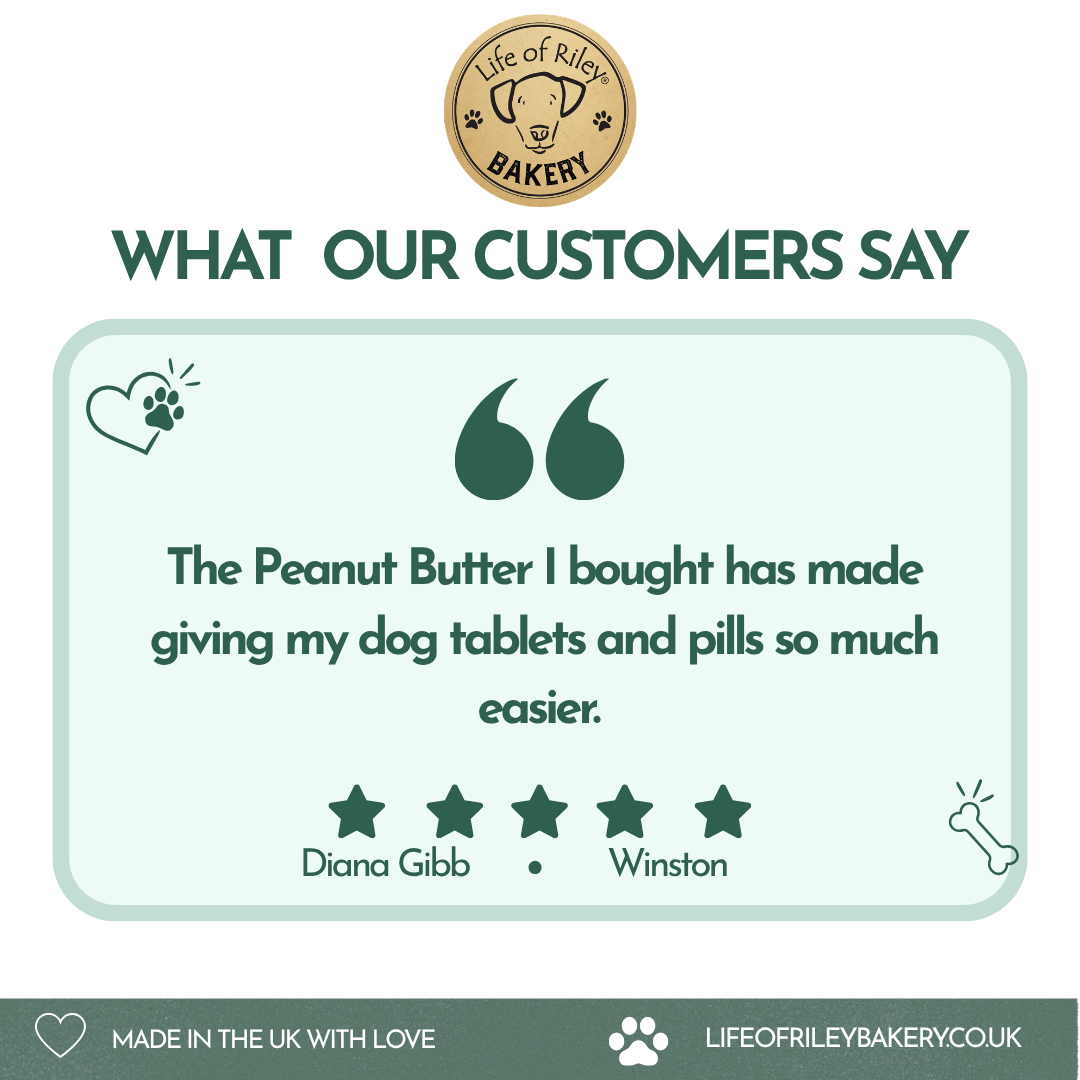 Life of Riley xylitol-free peanut butter for dogs
