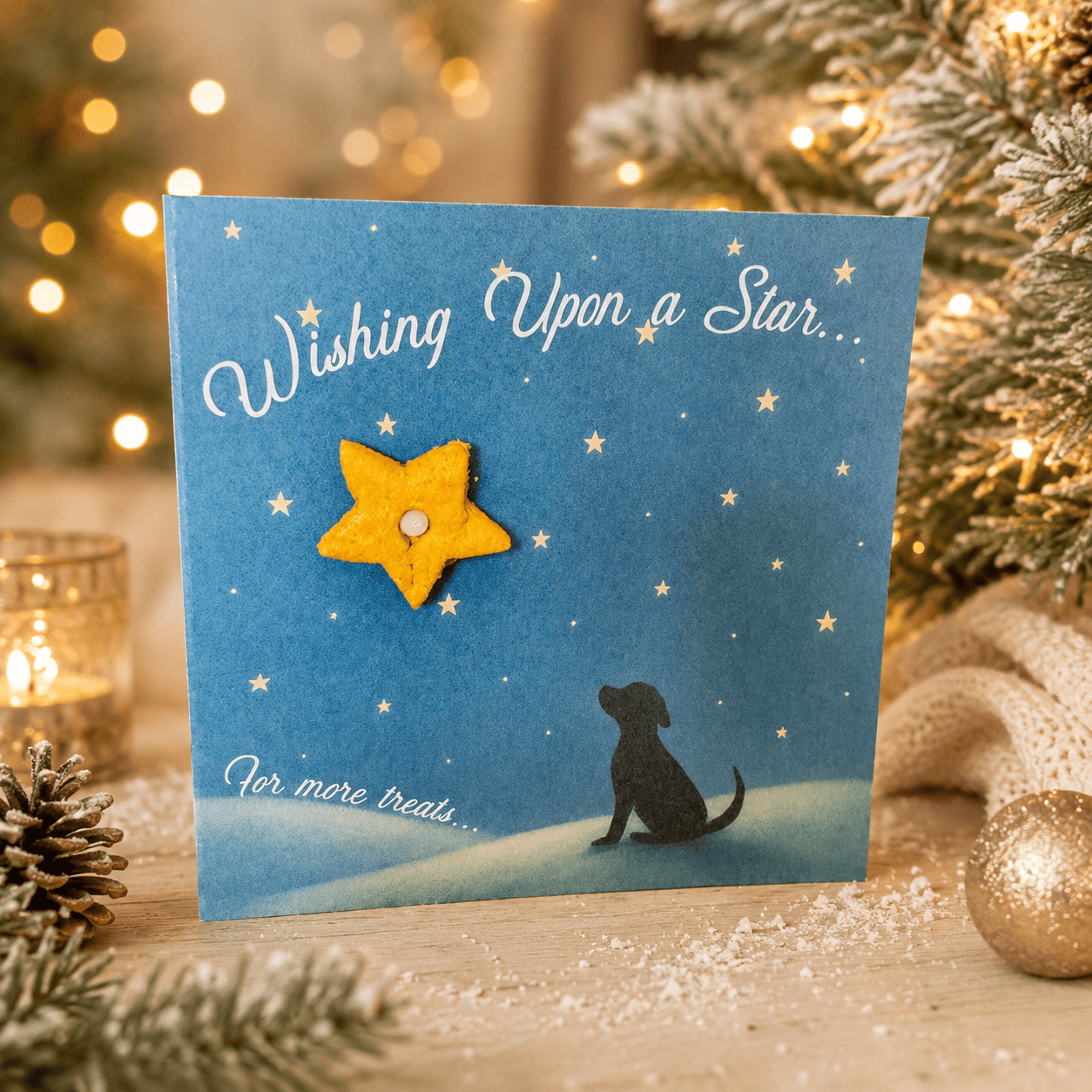 'Treatings' Greetings Card - Festive Edition - 2 Designs