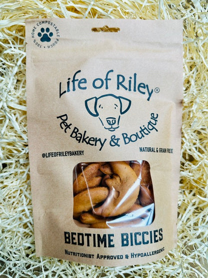 Bedtime Biccies - Same Recipe - New Moon Shape!