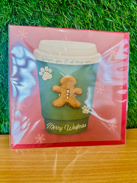 'Treatings' Greetings Card - Woofmas / Christmas Edition - 2 Designs - COMING SOON